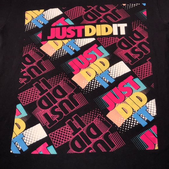 Women’s Yazbek Just Did It Retro Graphic Short Sleeve T-Shirt Size Small - Picture 2 of 6